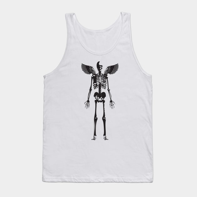 SkullAngel Tank Top by GSD64